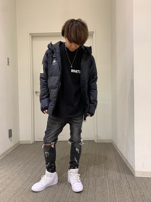 Takuya（AVIREX富士見）｜AVIREXのダウンジャケット/コートを使ったコーディネート - WEAR