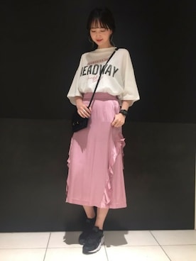 runrunさん（レディース・168cm）の春コーディネート