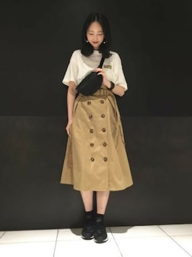 runrunさん（レディース・168cm）の春コーディネート