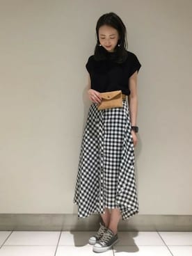 runrunさん（レディース・168cm）の夏コーディネート