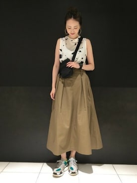 runrunさん（レディース・168cm）の夏コーディネート