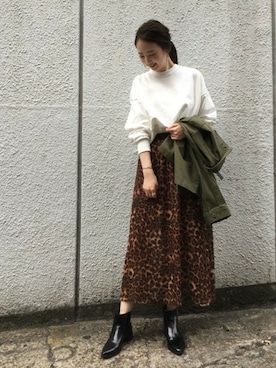 runrunさん（レディース・168cm）の秋コーディネート