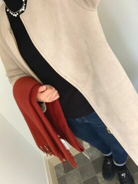 ai.♡さん（レディース・155cm）の冬コーディネート