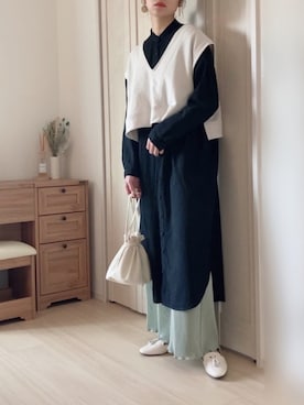 𝚍𝚊𝚛𝚊.さん（レディース・163cm）の春コーディネート