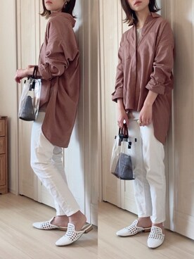 𝚍𝚊𝚛𝚊.さん（レディース・163cm）の春コーディネート