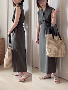 𝚍𝚊𝚛𝚊.さん（レディース・163cm）の春コーディネート