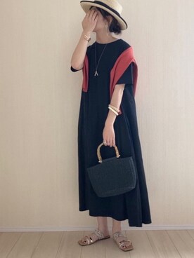 𝚍𝚊𝚛𝚊.さん(レディース・163cm)の夏コーディネート