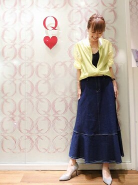 Q♥Officialさん（レディース・154cm）の夏コーディネート