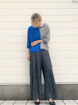 Q♥Officialさん(レディース・155cm)の夏コーディネート