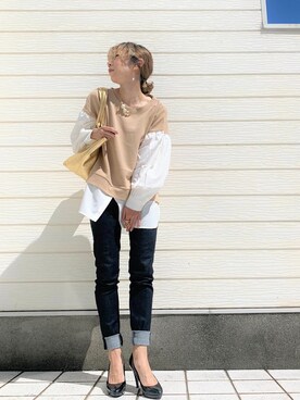 Q♥Officialさん（レディース・155cm）の秋コーディネート