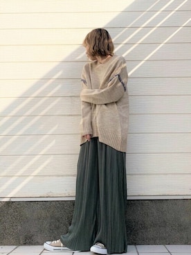 Q♥Officialさん（レディース・155cm）の秋コーディネート