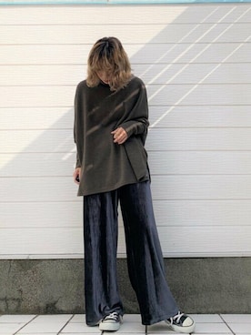 Q♥Officialさん（レディース・155cm）の秋コーディネート