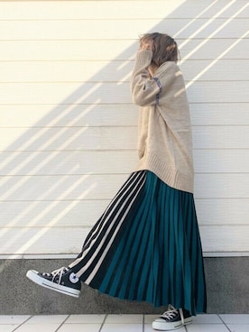 Q♥Officialさん（レディース・155cm）の秋コーディネート