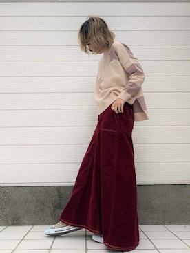 Q♥Officialさん(レディース・155cm)の秋コーディネート