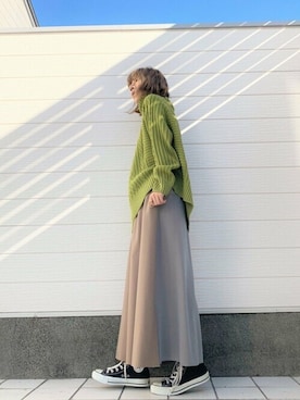 Q♥Officialさん（レディース・155cm）の秋コーディネート