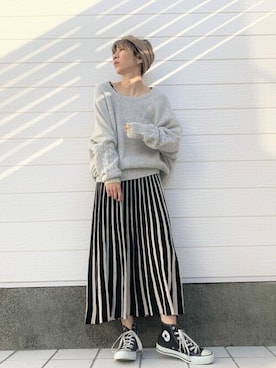 Q♥Officialさん(レディース・155cm)の冬コーディネート