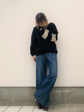 Q♥Officialさん（レディース・155cm）の冬コーディネート