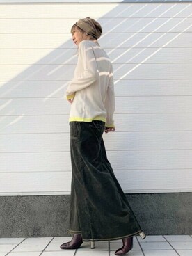 Q♥Officialさん（レディース・155cm）の冬コーディネート