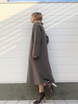 Q♥Officialさん（レディース・155cm）の冬コーディネート