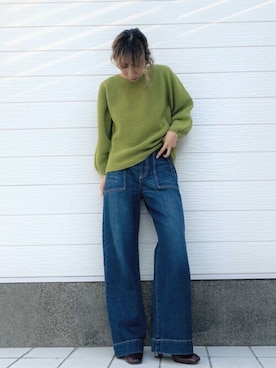 Q♥Officialさん（レディース・155cm）の冬コーディネート