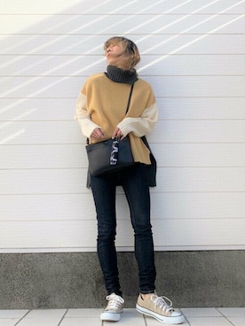 Q♥Officialさん（レディース・155cm）の冬コーディネート