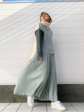 Q♥Officialさん（レディース・155cm）の冬コーディネート