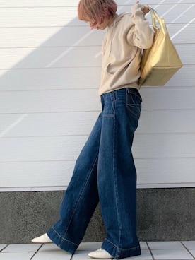 Q♥Officialさん（レディース・155cm）の冬コーディネート