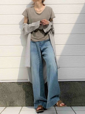 Q♥Officialさん（レディース・155cm）の春コーディネート