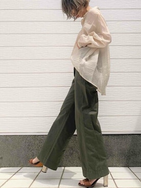 Q♥Officialさん（レディース・155cm）の春コーディネート