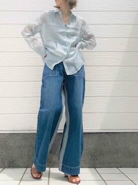 Q♥Officialさん（レディース・155cm）の春コーディネート