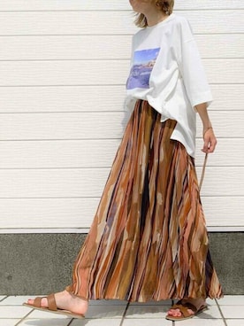 Q♥Officialさん（レディース・155cm）の夏コーディネート