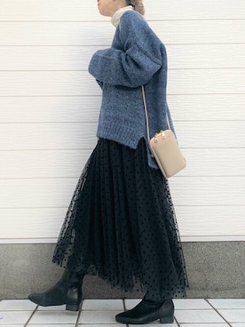 Q♥Officialさん（レディース・155cm）の秋コーディネート