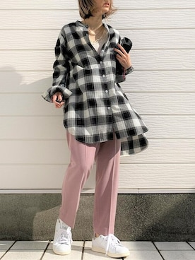 Q♥Officialさん（レディース・155cm）の冬コーディネート