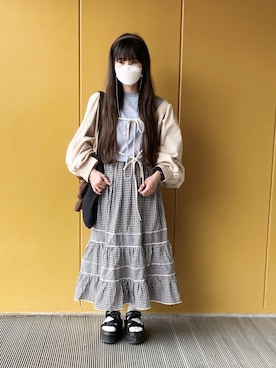 🐻さん（レディース・152cm）の春コーディネート