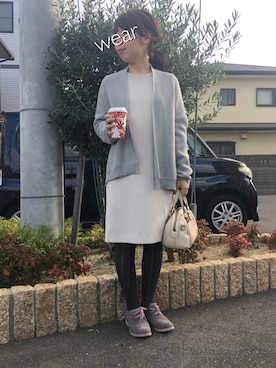 「JUSGLITTY（ジャスグリッティー）のアイテム（アクセサリー）」を使った、KKさん（レディース・153cm）の秋コーディネート