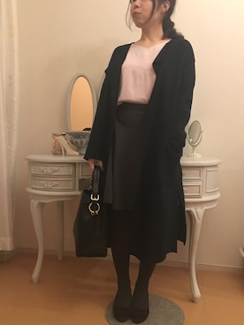 KKさん(レディース・153cm)の冬コーディネート