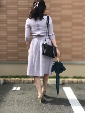 「UNTITLED（アンタイトル）のアイテム（シューズ）」を使った、KKさん（レディース・153cm）の秋コーディネート