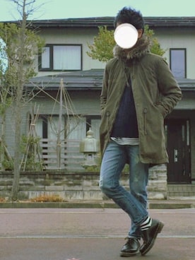 solÅtioさん（メンズ・170cm）の冬コーディネート