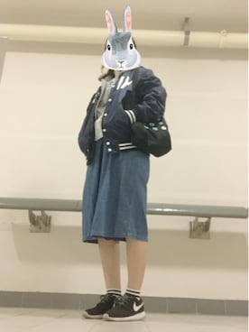「:CHOCOOLATEのアイテム（ジャケット/アウター）」を使った、Anna Orさん（レディース・165cm）の冬コーディネート