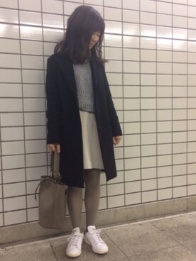 k☺︎さん（レディース・154cm）の冬コーディネート