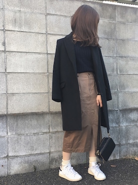 k☺︎さん（レディース・154cm）の冬コーディネート