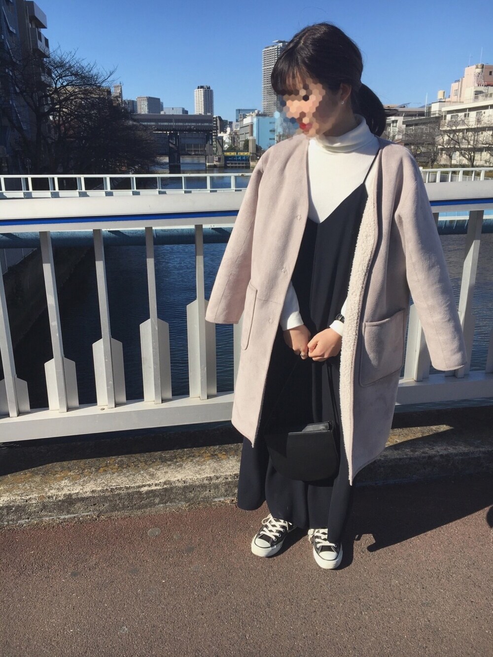 FREAK'S STORE リバーシブルVネックエコムートンコート FREAK'S STORE（フリークスストア）の「リバーシブルVネックエコ