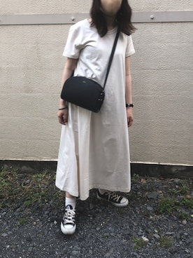 「CONVERSE（コンバース）のconverse（コンバース） ALL STAR OX（オールスターOX）（スニーカー）」を使った、k☺︎さん（レディース・154cm）の春コーディネート