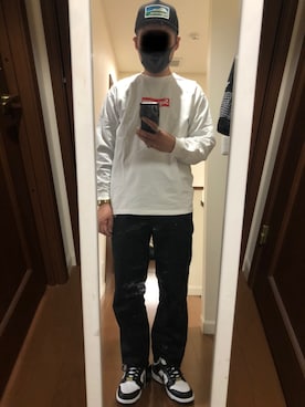 「BOXLOGO」｜KZTFR@m.jpさん（メンズ・173cm）の春コーディネート