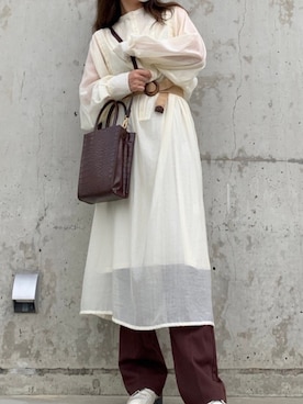 Annaさん(レディース・156cm)の秋コーディネート