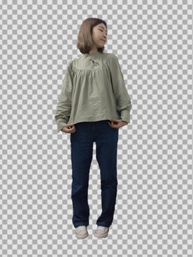 「可爱」｜糖豆豆さん（レディース・167cm）の春コーディネート