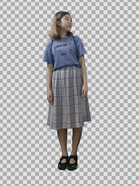 「可爱」｜糖豆豆さん（レディース・167cm）の春コーディネート