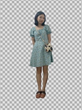「可爱」｜糖豆豆さん（レディース・167cm）の夏コーディネート