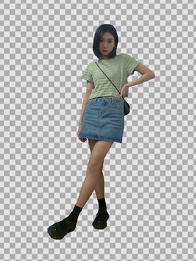 糖豆豆さんのコーディネート