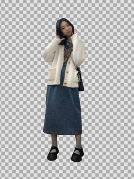 「可爱」｜糖豆豆さん（レディース・167cm）の秋コーディネート